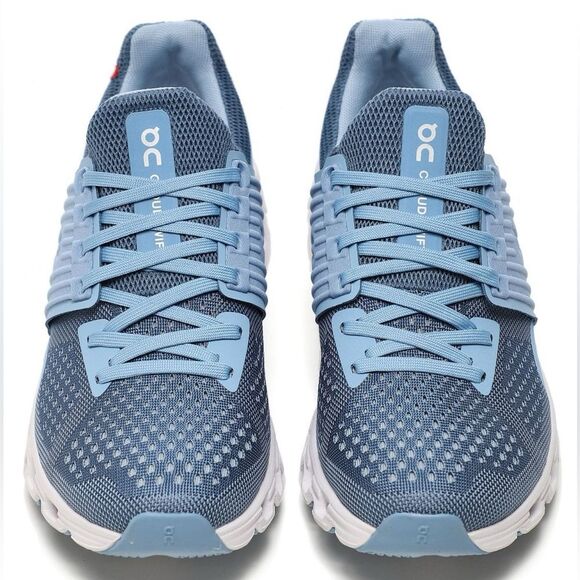 On Running Cloudswift with Helion Ladie's/Girl's Running Shoe Sky/Lake, 7/38 - Picture 2 of 11